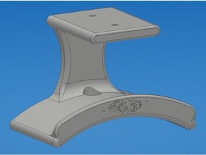 auricolare titolare supporto 3d print model - Mito3D