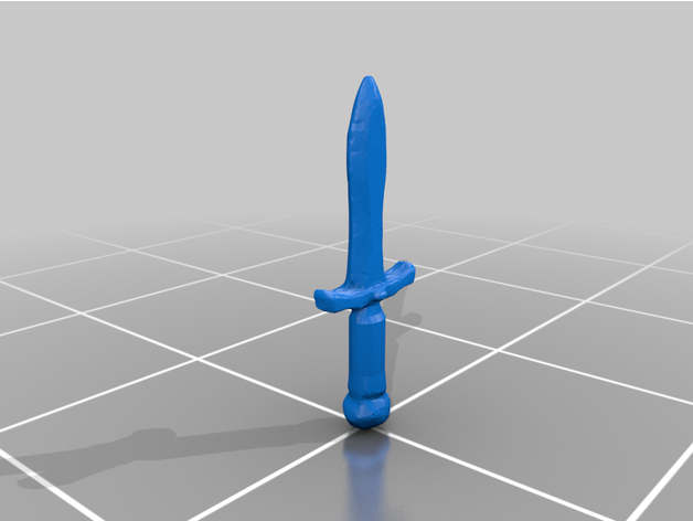 heroquest dagger 3D print model - Mito3D