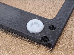 tpu foot universal filament spool holder 3d print model - Mito3D