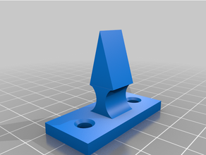 bloccare legna finestra otturatore 3d print model - Mito3D