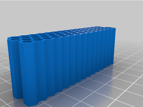 customized honeycomb generatorhj 3d print model - Mito3D
