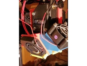 e3d dissipador calor resfriador + modelo v6 vulcão ventilador duto monte 3d print model - Mito3D