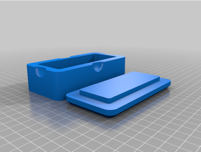 customized customizer - trinket box container etestnclosure organizer storage 3d print model - Mito3D