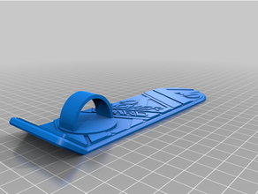 bttf hoverboard dritto cinghia futuro 3d print model - Mito3D