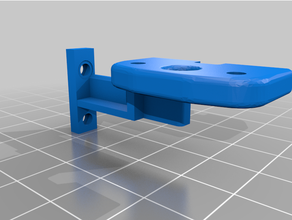 hydra center bl touch mount 3d print model - Mito3D