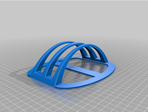 double portable supporter 3d print model - Mito3D