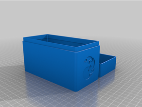 personalizzato personalizzabile mtg mazzo boxcaja 3d print model - Mito3D