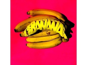bananas banana pop art surreal word 3d print model - Mito3D