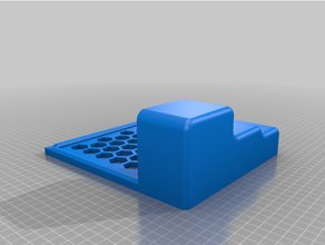 bedside organizer remote 3d print model - Mito3D