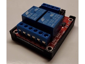 channel relay module case 3d print model - Mito3D