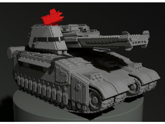roket 40k imparatorluk minyatür star savaşlar masaüstü tank savaş oyunu oyunları Warhammer 3D print model - Mito3D
