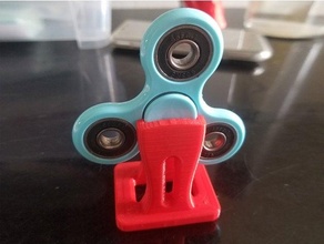 fidget spinner stand toy 3d print model - Mito3D
