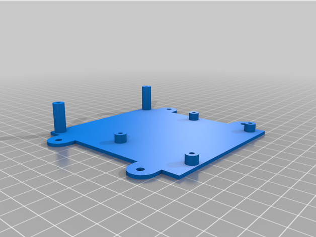 encargarse f8 b montaje plato 3D print model - Mito3D
