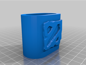 airpods case dota 2 sign 3d print model - Mito3D