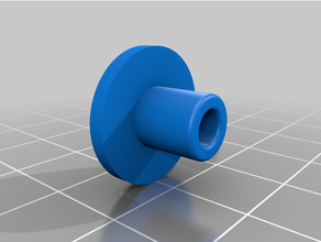kağıt havlu rulo Kulp destek tel raf yıkayıcı vidalar 3d print model - Mito3D