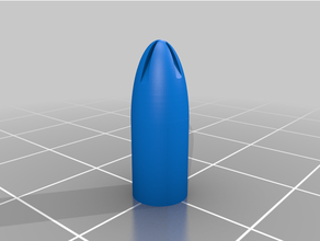 aire pistola pellets bala estilo 3d print model - Mito3D