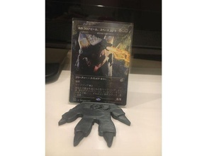Godzilla tarjeta estante soporte trophee 3d print model - Mito3D