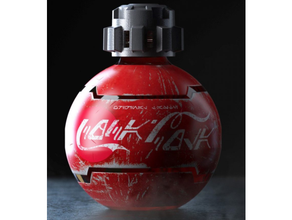 Galaxy S edge thermal detonador Coca botella 3d print model - Mito3D