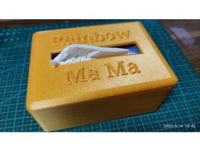 tessuto scatola 3d print model - Mito3D