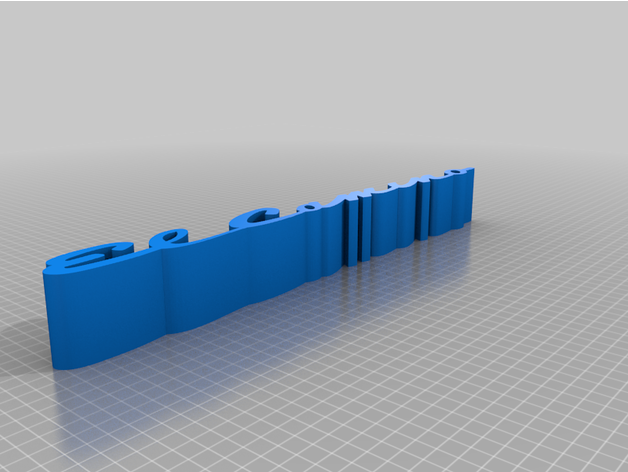 el camino badge 3D print model - Mito3D