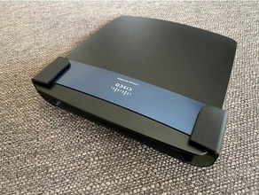 linksys Cisco ea3500 duvar binmek 3d print model - Mito3D