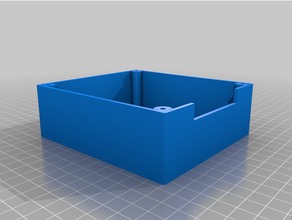 general purpose 2 parts case - parametric 3d print model - Mito3D