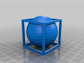 pelota cubo 3d print model - Mito3D
