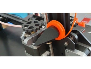 ender 3 filamento guia rolamento pró 3d print model - Mito3D