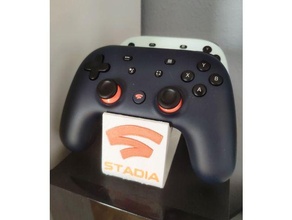 stadia doble stand controller 3d print model - Mito3D