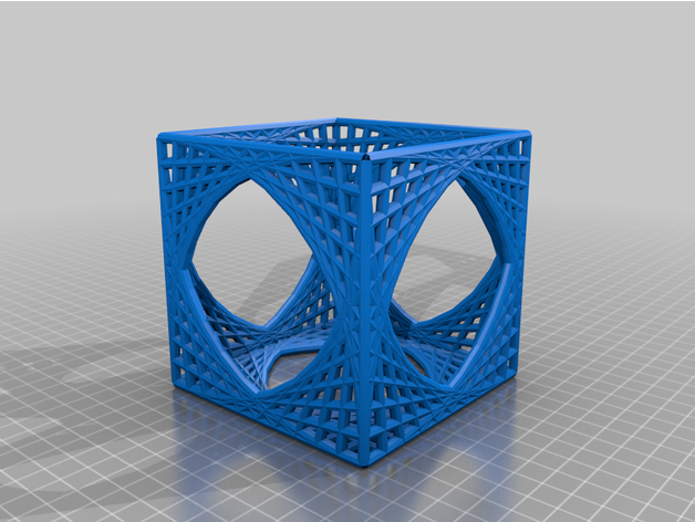 cubo hilorama 3d 3D print model - Mito3D