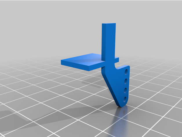 control horn v2 flitetest rc plane remote 3D print model - Mito3D