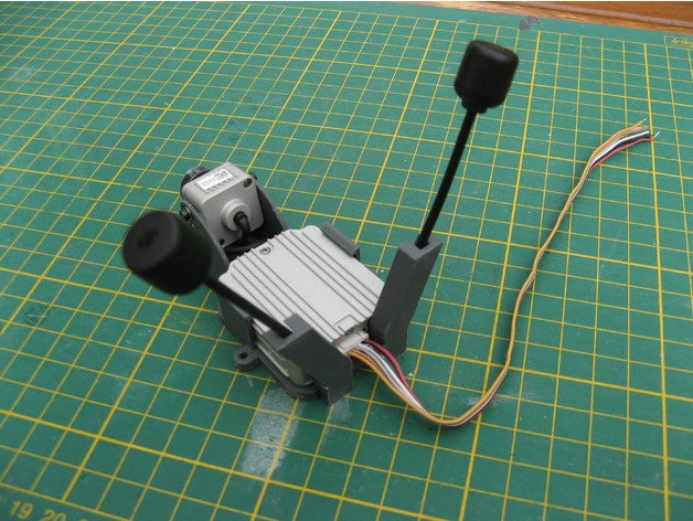 dji air unité montures 3D print model - Mito3D