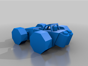 Carmageddon Grunge Buster mech verrückt 3d print model - Mito3D