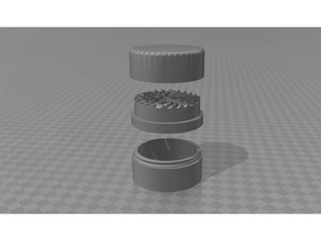 moldedor grinder 3d print model - Mito3D