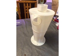 cyclonic dust collector 3d print model - Mito3D