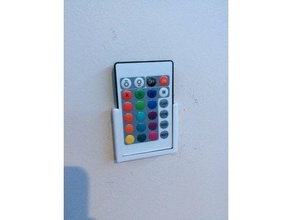 remote wall holder chinese led control 3d print model - Mito3D