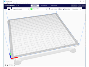 anycubic i3 mega platform model background slicer 3d print model - Mito3D