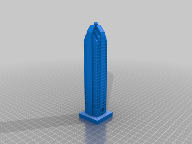 Brutalist Stift bic Gebäude 3D print model - Mito3D