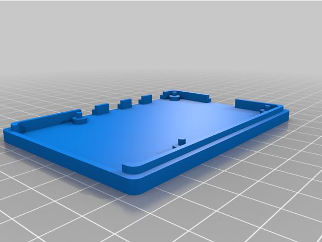 framboesa pi 4b ficar pé pi4 4 caso bainha rpi4 3D print model - Mito3D