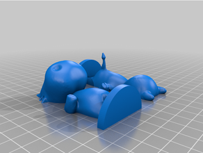 cow - animal crossing 3d print model - Mito3D
