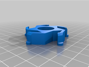personalizado carrete cubo adaptador 3d print model - Mito3D
