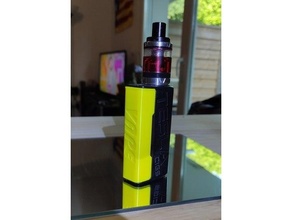 e-cigarette box teslacigs wye 85w mod tesla vape 3d print model - Mito3D