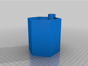 self-watering vase 3d print model - Mito3D
