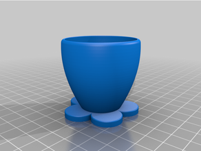 egg cup 3d print model - Mito3D