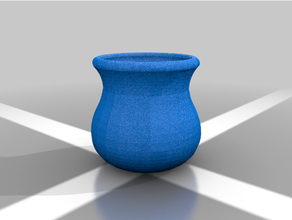 pot donjon poterie 3d print model - Mito3D