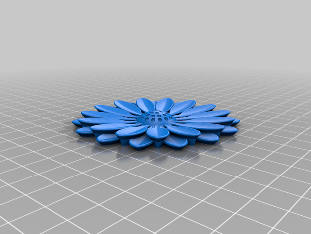 flower 02 3D print model - Mito3D