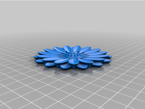 flower 02 3d print model - Mito3D