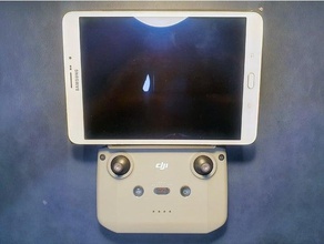 mavic Luft 2 Regler Tablette montieren Halter Unterstützung dji Drohne Drohnen 3d print model - Mito3D