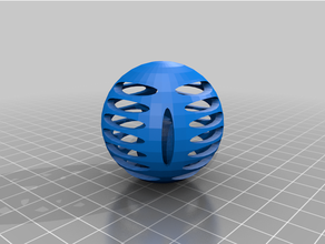 Ball 3d print model - Mito3D