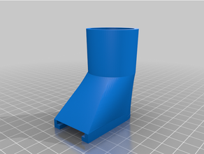 cintura levigatrice tubo flessibile attaccamento 3d print model - Mito3D